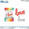 Foto articolo dell\'articolo PALLONCINO FOIL LOVE 106X46 CM CA. PRT371 