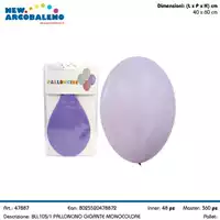 Foto articolo dell\'articolo PALLONCINO GIGANTE 40X60 CM CA. BLL105 /1