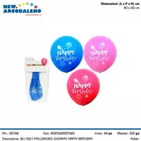 Foto articolo dell\'articolo PALLONCINO GIGANTE HAPPY BIRTHDAY 40X60 CM CA. BLL106/1 