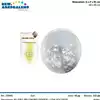 Foto articolo dell\'articolo PALLONCINO GIGANTE W GLI SPOSI 60X60 CM CA. BLL108/1