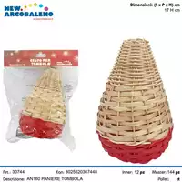 Foto articolo dell\'articolo PANIERE TOMBOLA H 17 cm AN160