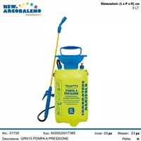 Foto articolo dell\'articolo POMPA A PRESSIONE IN PP 5 LT GRN15