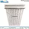 Foto articolo dell\'articolo PORTABIANCHERIA RETTANGOLARE BIANCO LAUNDRY PRB46 