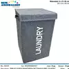 Foto articolo dell\'articolo PORTABIANCHERIA RETTANGOLARE LAUNDRY GRIGIO 33x33x53 cm PRB187