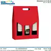 Foto articolo dell\'articolo PORTABOTTIGLIE ROSSO 3 BOTTIGLIE VCT10