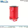 Foto articolo dell\'articolo ROCCHETTA NASTRO ROSSO 1cmX230 mt PRT526 