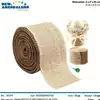 Foto articolo dell\'articolo ROTOLO DECORATIVO IN IUTA 6.5cmx9m AN64