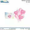 Foto articolo dell\'articolo SET 10 PZ PALLONCINI ROSA BLL110 