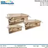 Foto articolo dell\'articolo SET 3 PZ CASSETTA IN LEGNO HOME VSL22 