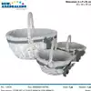 Foto articolo dell\'articolo SET 3 PZ CESTO PANIERE FODERATO CON FIOCCO CST98 