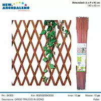 Foto articolo dell\'articolo TRALICCIO LEGNO 180X60 CM GRN50 