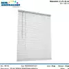 Foto articolo dell\'articolo VENEZIANA BIANCA IN PVC 50X160 CM TPL90