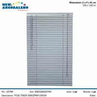 Foto articolo dell\'articolo VENEZIANA GRIGIA IN PVC 120X160 CM TPL45 