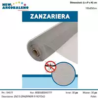 Foto articolo dell\'articolo ZANZARIERA A ROTOLO 100X250 CM ZNZ15 